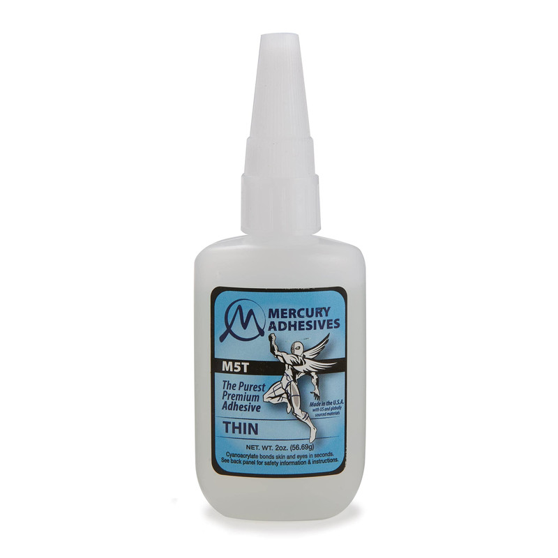 CA Glue with No-Clog Cap - Types:Thin - Size:2-oz